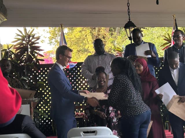 Grant Receival